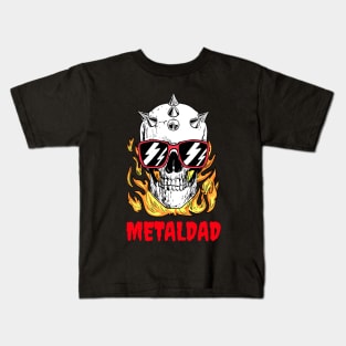 Heavy Metal - Metal Dad Kids T-Shirt